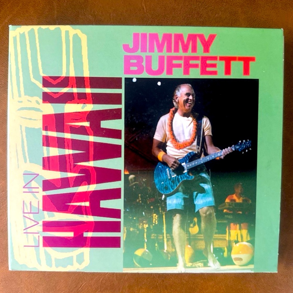 🦜JIMMY BUFFETT LIVE IN HAWAII DVD/cd set MARGARITAVILLE
